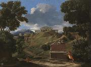 Paisaje con ruinas Nicolas Poussin